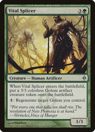 Vital Splicer [New Phyrexia] | North Game Den