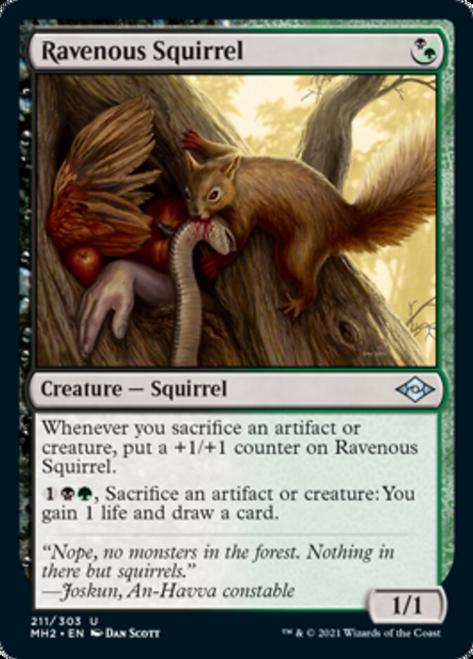 Ravenous Squirrel [Modern Horizons 2] | North Game Den