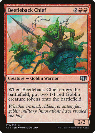 Beetleback Chief [Commander 2014] | North Game Den