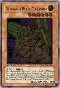 Gladiator Beast Alexander (UTR) [GLAS-EN017] Ultimate Rare | North Game Den