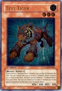 Test Tiger (UTR) [GLAS-EN082] Ultimate Rare | North Game Den