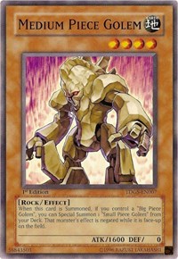 Medium Piece Golem [TDGS-EN007] Common | North Game Den