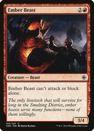 Ember Beast [Conspiracy: Take the Crown] | North Game Den