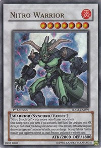 Nitro Warrior [TDGS-EN039] Ultra Rare | North Game Den