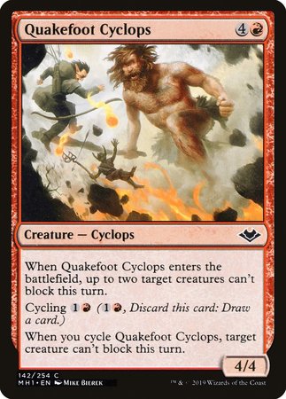 Quakefoot Cyclops [Modern Horizons] | North Game Den