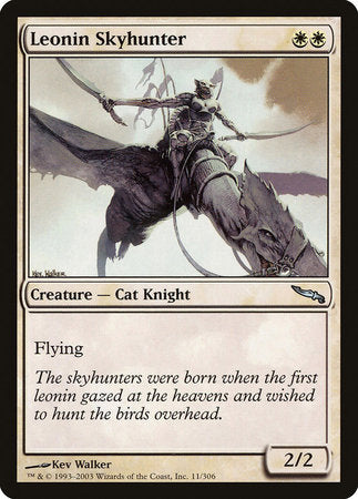 Leonin Skyhunter [Mirrodin] | North Game Den