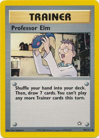 Professor Elm (96/111) [Neo Genesis Unlimited] | North Game Den