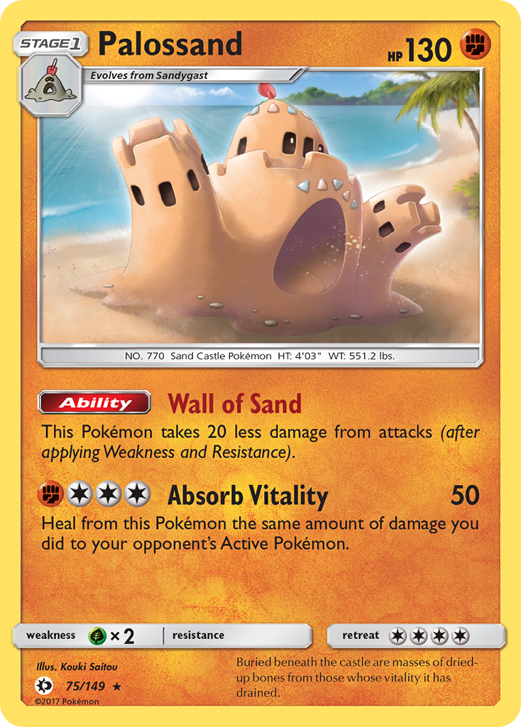 Palossand (75/149) [Sun & Moon: Base Set] | North Game Den