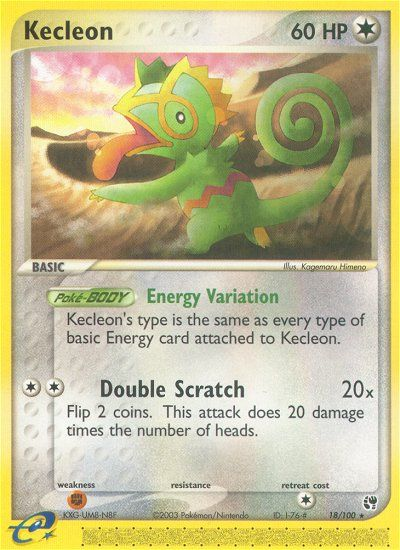 Kecleon (18/100) [EX: Sandstorm] | North Game Den