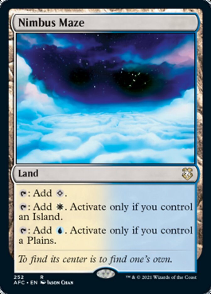 Nimbus Maze [Dungeons & Dragons: Adventures in the Forgotten Realms Commander] | North Game Den