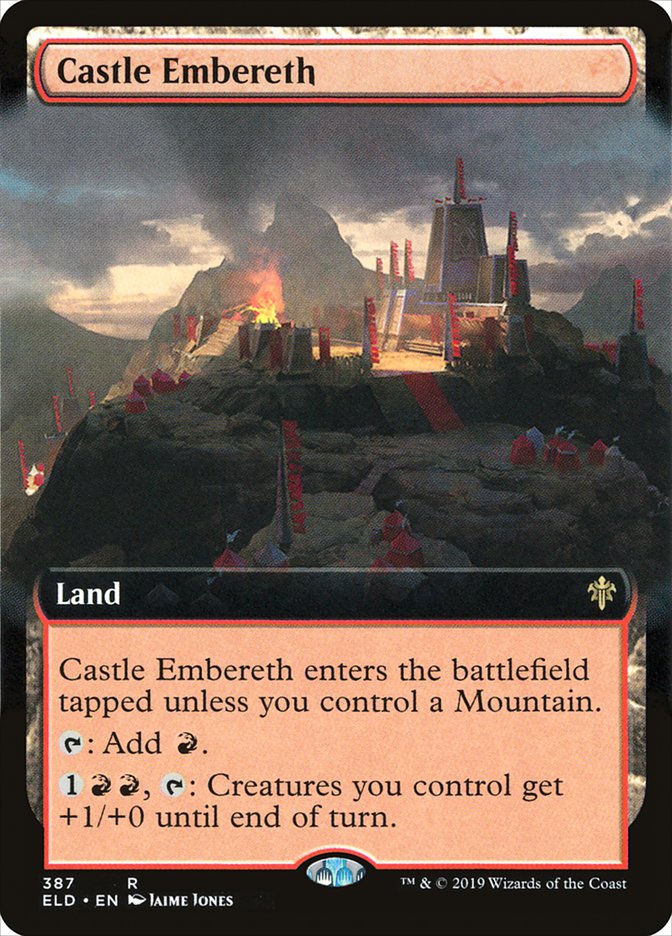 Castle Embereth (Extended Art) [Throne of Eldraine] | North Game Den