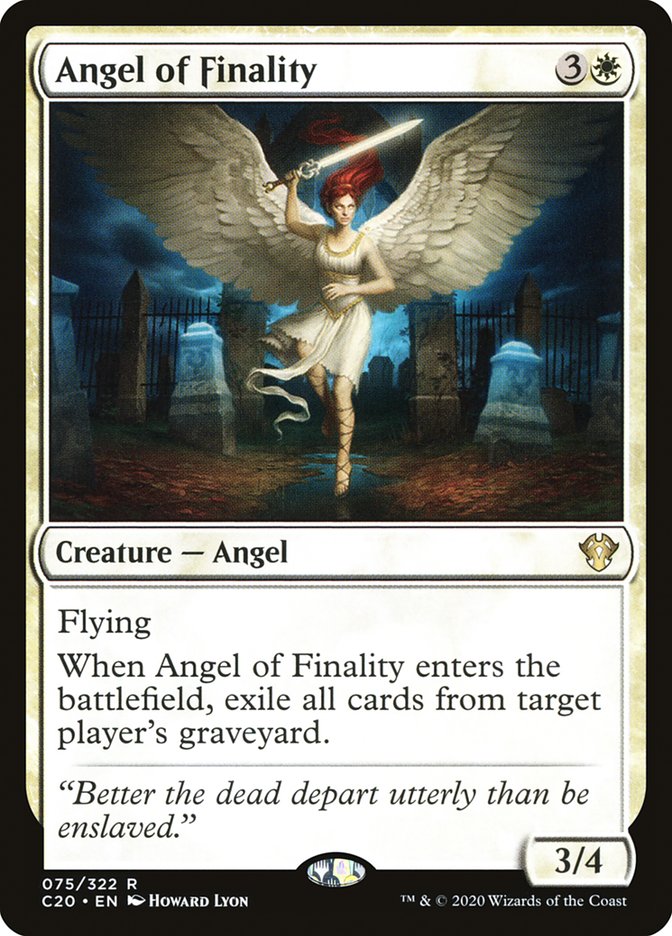 Angel of Finality [Commander 2020] | North Game Den