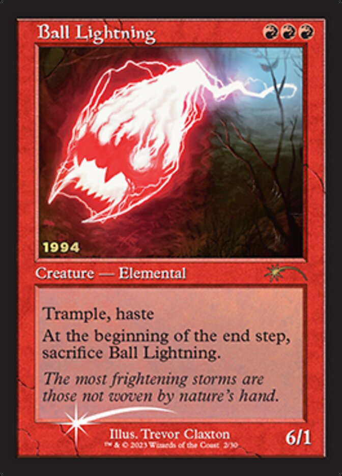 Ball Lightning [30th Anniversary Promos] | North Game Den