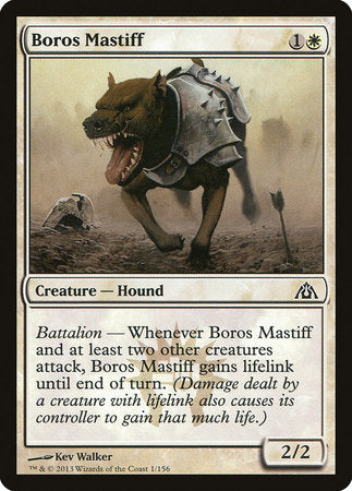 Boros Mastiff [Dragon's Maze] | North Game Den