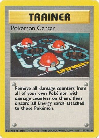 Pokemon Center (85/102) [Base Set Unlimited] | North Game Den