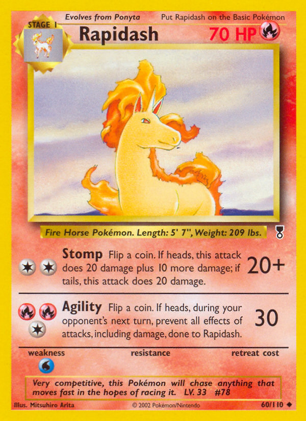 Rapidash (60/110) [Legendary Collection] | North Game Den