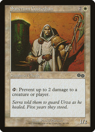Sanctum Custodian [Urza's Saga] | North Game Den