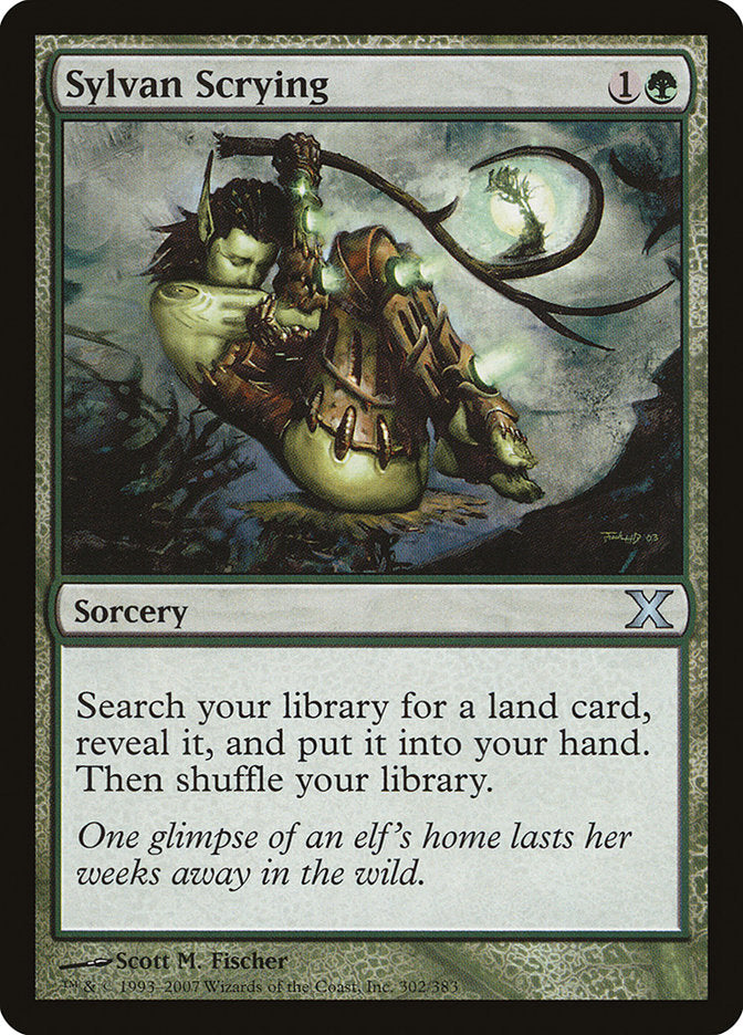 Sylvan Scrying [Tenth Edition] | North Game Den