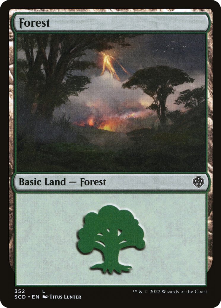 Forest (352) [Starter Commander Decks] | North Game Den