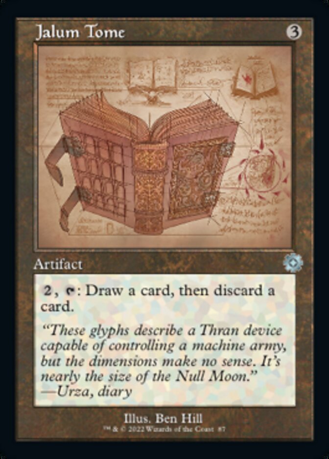 Jalum Tome (Retro Schematic) [The Brothers' War Retro Artifacts] | North Game Den