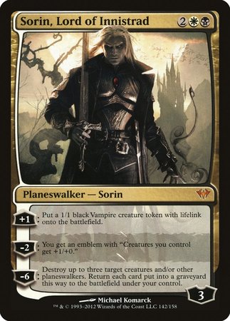 Sorin, Lord of Innistrad [Dark Ascension] | North Game Den