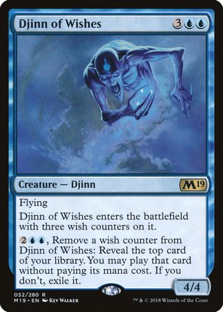Djinn of Wishes [Core Set 2019] | North Game Den