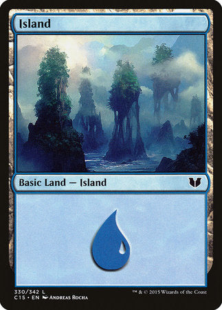 Island (330) [Commander 2015] | North Game Den