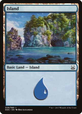 Island (28) [Duel Decks: Mind vs. Might] | North Game Den