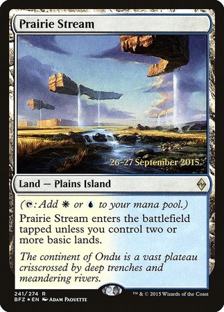 Prairie Stream [Battle for Zendikar Promos] | North Game Den