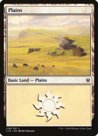 Plains (339) [Commander 2016] | North Game Den