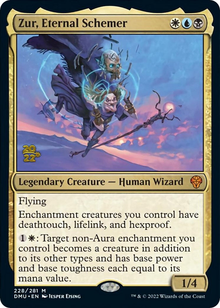 Zur, Eternal Schemer [Dominaria United Prerelease Promos] | North Game Den