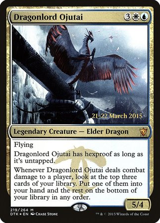 Dragonlord Ojutai [Dragons of Tarkir Promos] | North Game Den