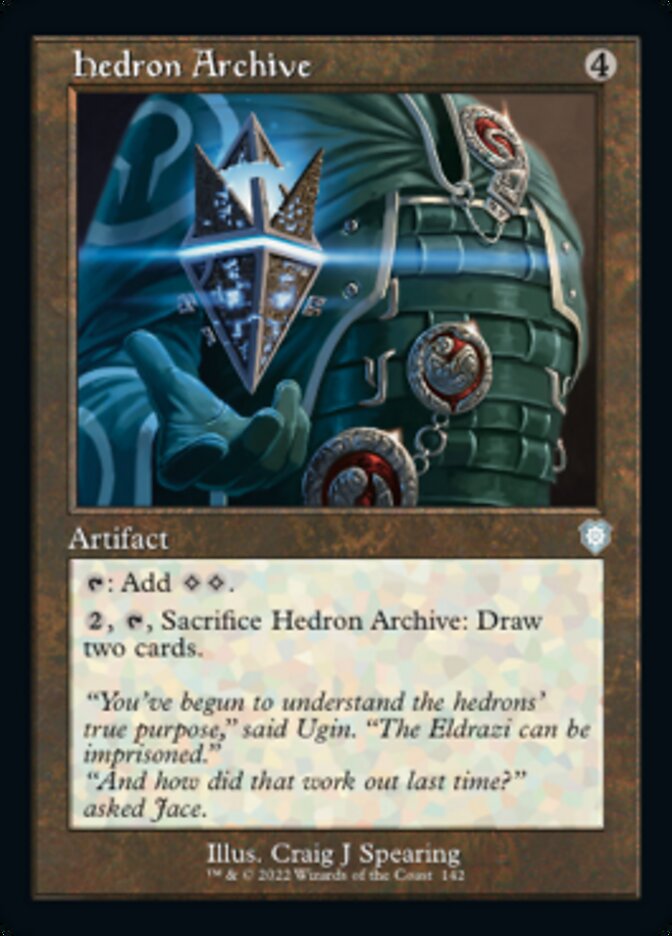 Hedron Archive (Retro) [The Brothers' War Commander] | North Game Den