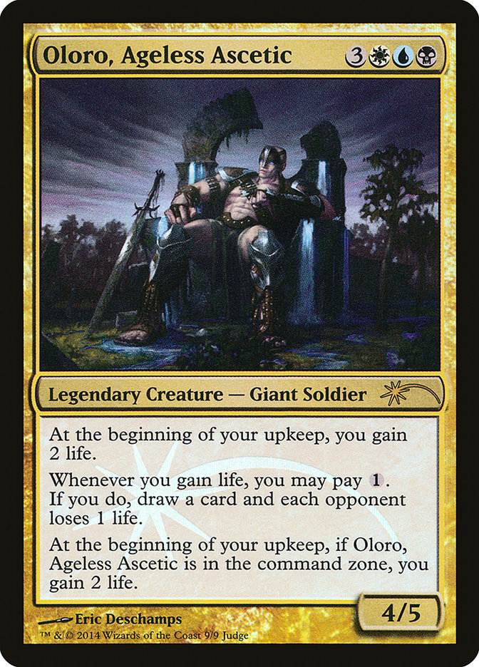 Oloro, Ageless Ascetic [Judge Gift Cards 2014] | North Game Den