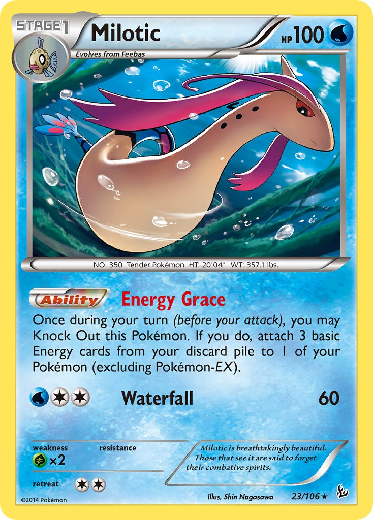 Milotic (23/106) (Theme Deck Exclusive) [XY: Flashfire] | North Game Den