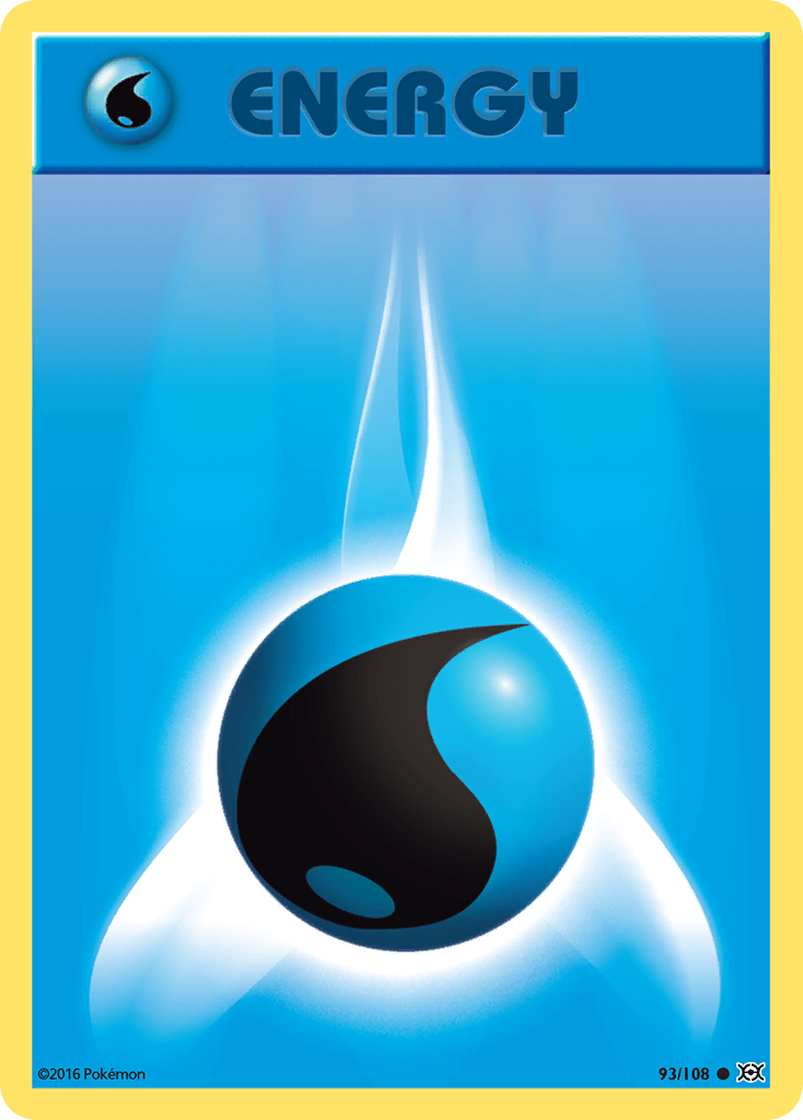 Water Energy (93/108) [XY: Evolutions] | North Game Den