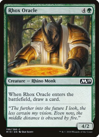 Rhox Oracle [Core Set 2019] | North Game Den