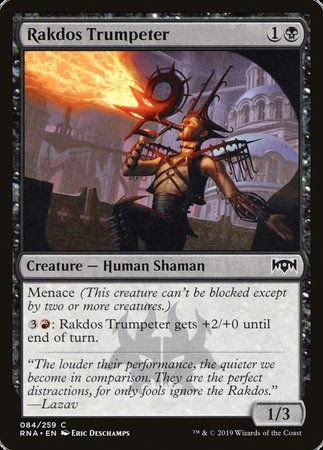 Rakdos Trumpeter [Ravnica Allegiance] | North Game Den