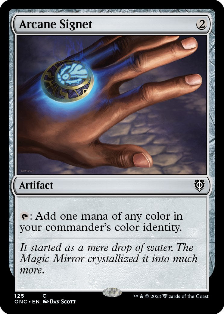 Arcane Signet [Phyrexia: All Will Be One Commander] | North Game Den