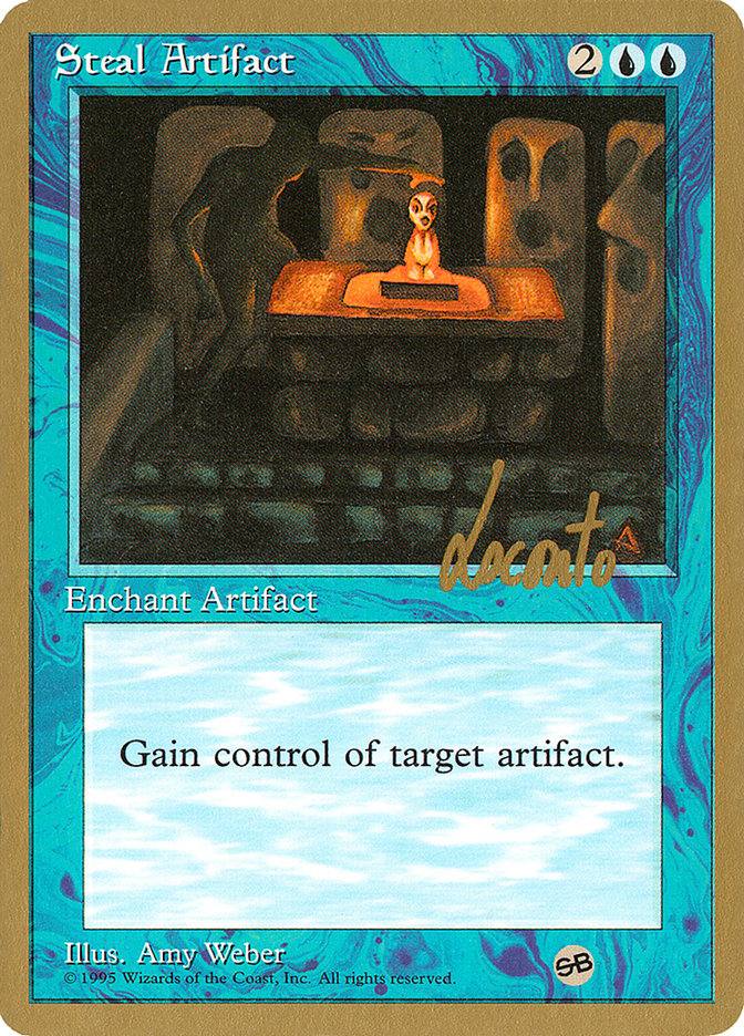 Steal Artifact (Michael Loconto) (SB) [Pro Tour Collector Set] | North Game Den