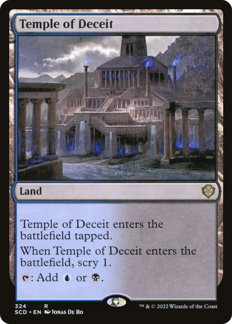 Temple of Deceit [Starter Commander Decks] | North Game Den