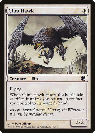 Glint Hawk [Scars of Mirrodin] | North Game Den