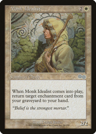 Monk Idealist [Urza's Saga] | North Game Den