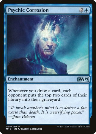 Psychic Corrosion [Core Set 2019] | North Game Den