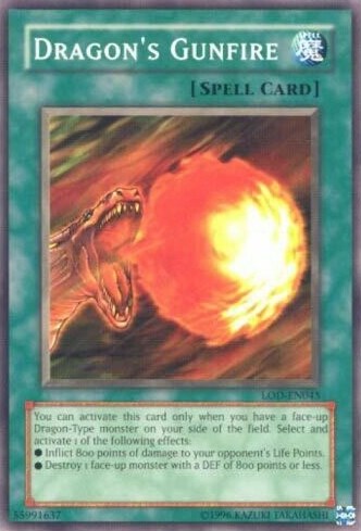 Dragon's Gunfire [LOD-EN045] Common | North Game Den