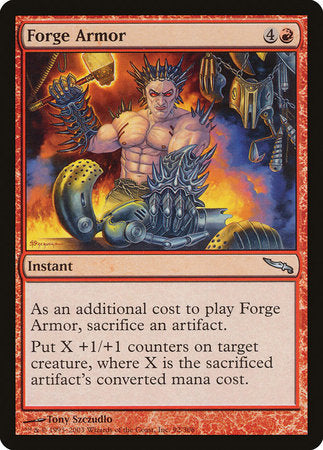 Forge Armor [Mirrodin] | North Game Den