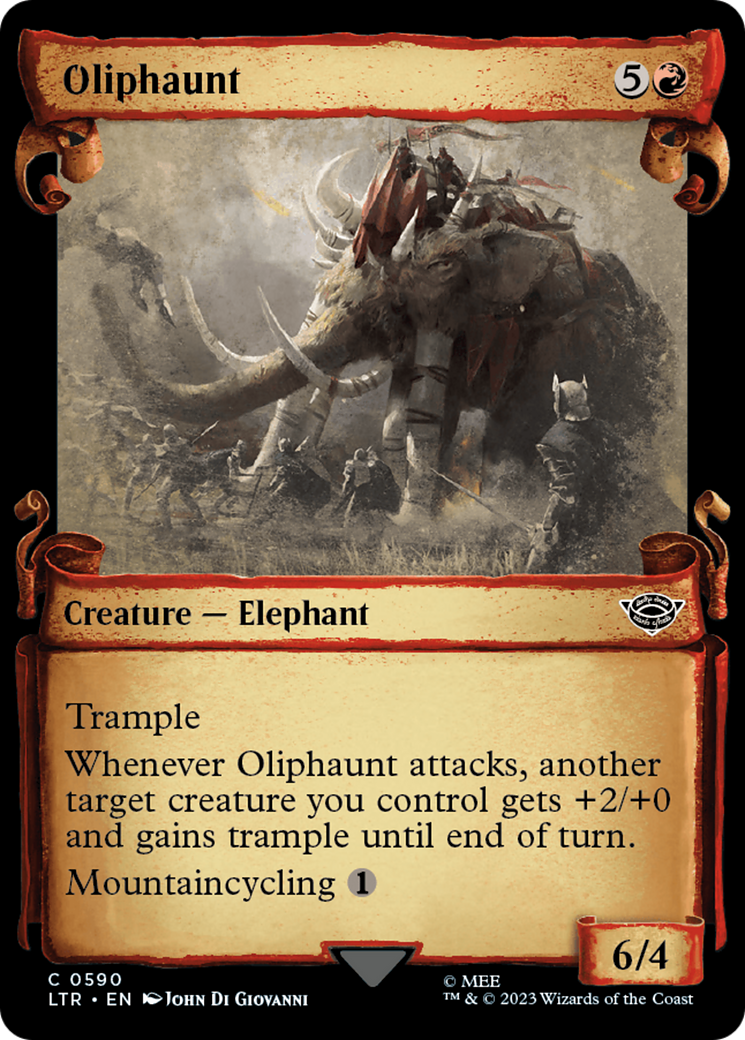 Oliphaunt [The Lord of the Rings: Tales of Middle-Earth Showcase Scrolls] | North Game Den