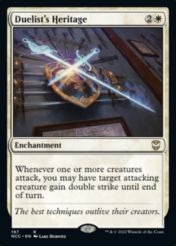 Duelist's Heritage [Streets of New Capenna Commander] | North Game Den