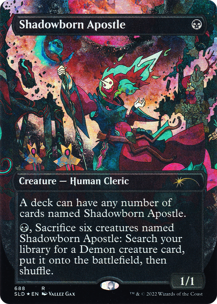 Shadowborn Apostle (688) (Borderless) [Secret Lair Drop Promos] | North Game Den