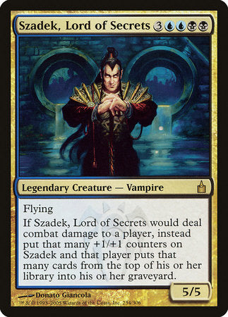 Szadek, Lord of Secrets [Ravnica: City of Guilds] | North Game Den